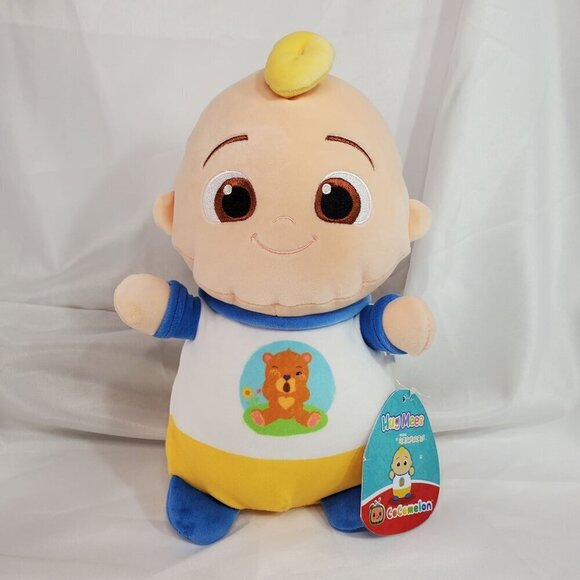 Cocomelon HugMees JJ Plush Toy 11" By Squishmallows NWT - Picture 1 of 7